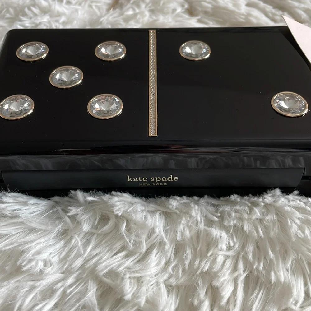 SOLD NWT Kate Spade Roll Domino Clutch - Picture 4 of 9
